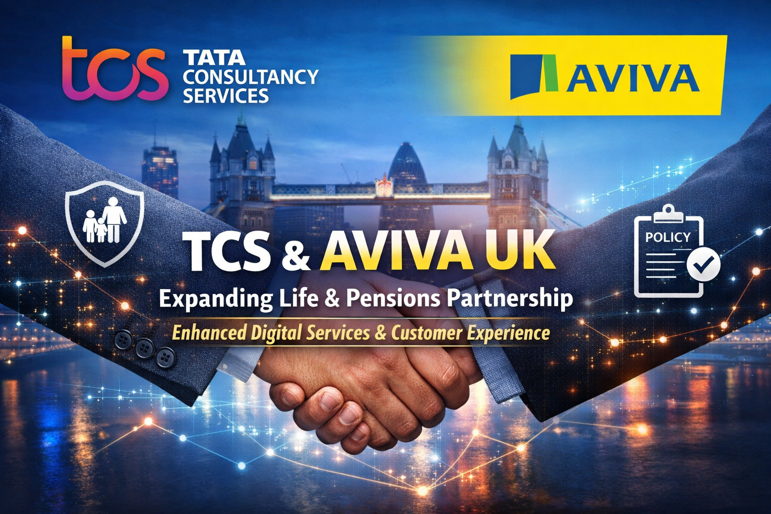 TCS Expands Partnership with Aviva UK to Enhance Life and Pensions Customer Experience
